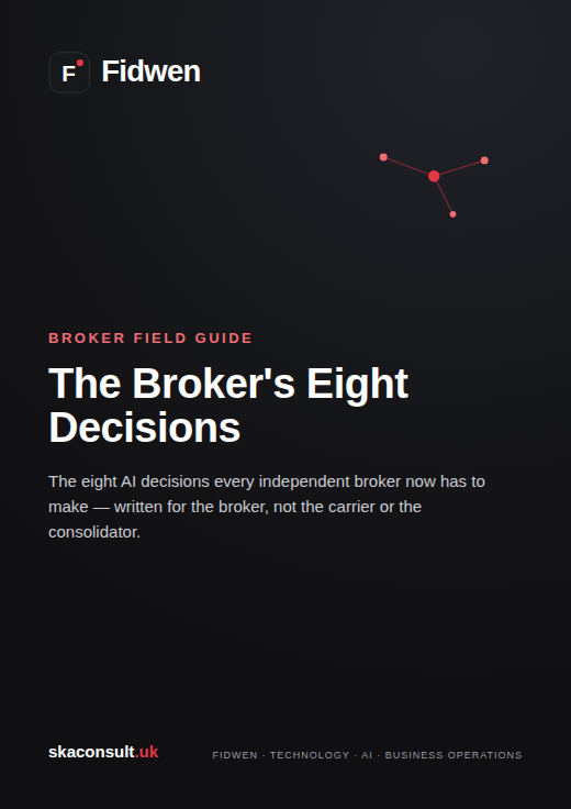 The Broker's Eight Decisions — cover